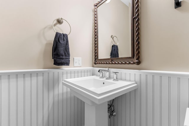 6 Tannery Way, Kensington, NH 03833 - bathroom with a wainscoted wall