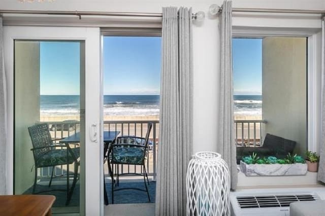 703 Ocean Blvd Unit 303, Hampton, NH 03842 - balcony featuring view of water and beach