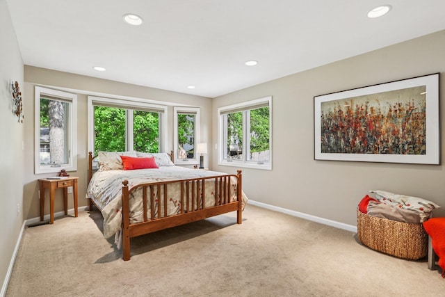 2 Warton Rd, Nashua, NH 03062 - bedroom with carpet flooring, baseboards, and recessed lighting