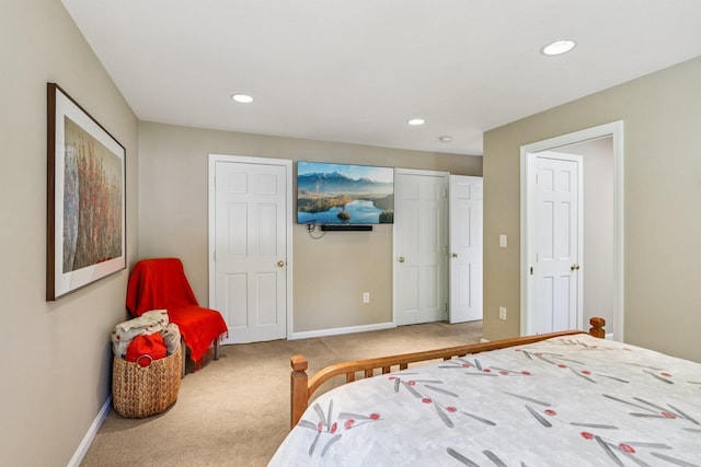 2 Warton Rd, Nashua, NH 03062 - carpeted bedroom with baseboards and recessed lighting
