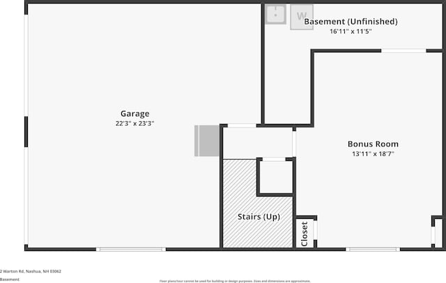 2 Warton Rd, Nashua, NH 03062 - property floor plan