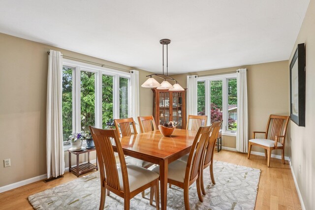 2 Warton Rd, Nashua, NH 03062 - dining room with plenty of natural light, light wood-style flooring, and baseboards