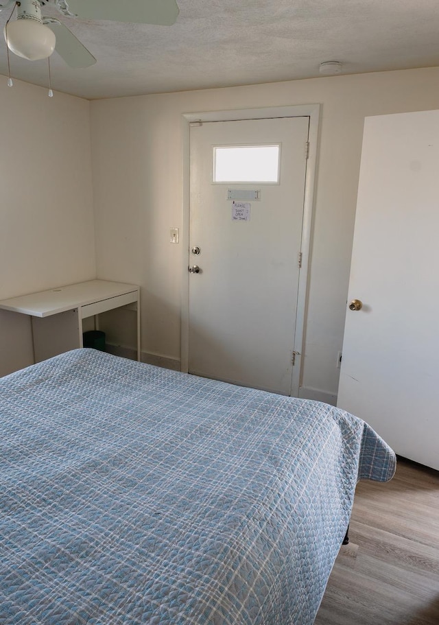 68 Kings Hwy Unit 30, Hampton, NH 03842 - bedroom with wood finished floors and ceiling fan