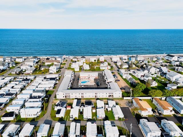 68 Kings Hwy Unit 30, Hampton, NH 03842 - aerial overview of property's location featuring a nearby body of water and nearby suburban area