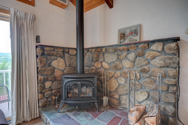 33 Karwendal Strasse, Bartlett, NH 03812 - detailed view of a wood stove