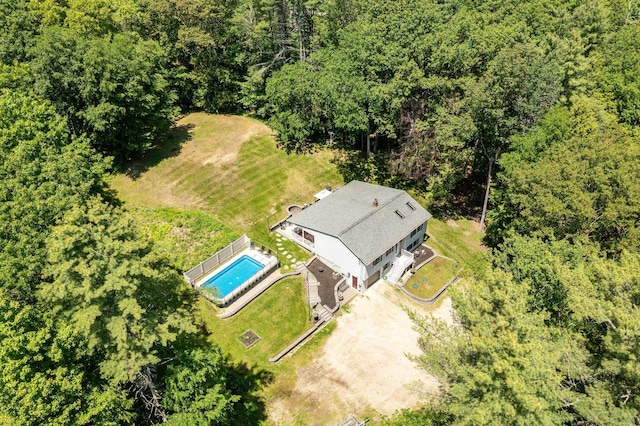 4 Mones Folly Dr, Dover, NH 03820 - aerial view of a pool
