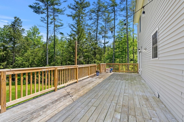 250 Harmony Rd, Northwood, NH 03261 - view of deck