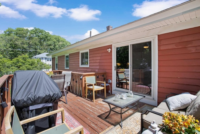 228 Platts Ave, Manchester, NH 03109 - view of wooden terrace