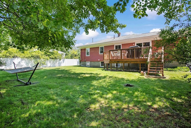 228 Platts Ave, Manchester, NH 03109 - back of house featuring stairs and a wooden deck