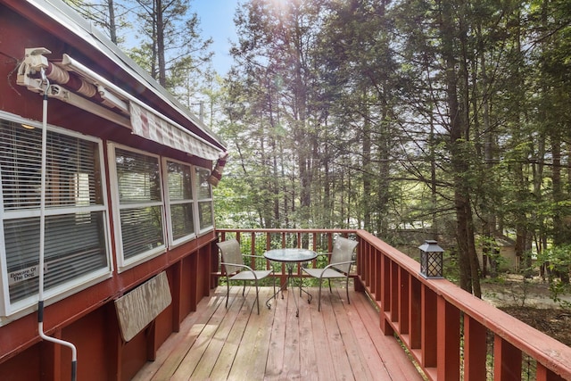 87 Lower Camp Rd, Northwood, NH 03261 - view of deck