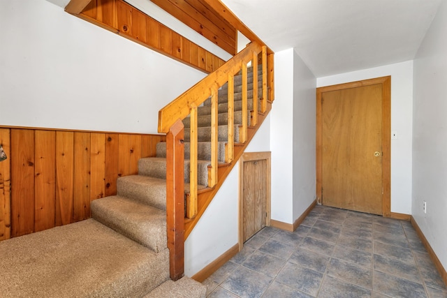 222 Main St, Alton, NH 03809 - staircase with baseboards