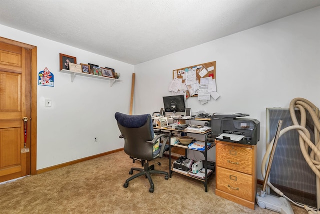 222 Main St, Alton, NH 03809 - office area featuring light carpet and baseboards