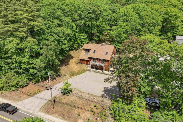 222 Main St, Alton, NH 03809 - aerial view of property and surrounding area