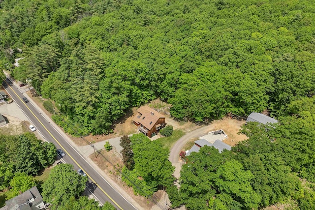 222 Main St, Alton, NH 03809 - aerial view of a heavily wooded area