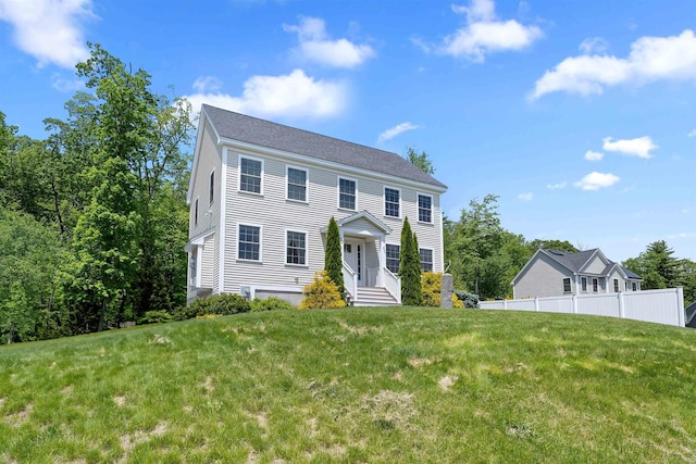 33 Thatcher Way, Barrington, NH 03825 - colonial home featuring entry steps