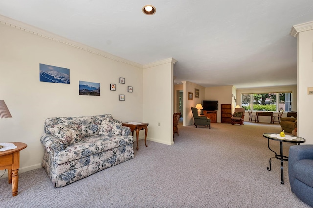 10 Vappi Vale Ln, Moultonborough, NH 03254 - carpeted living room featuring baseboards