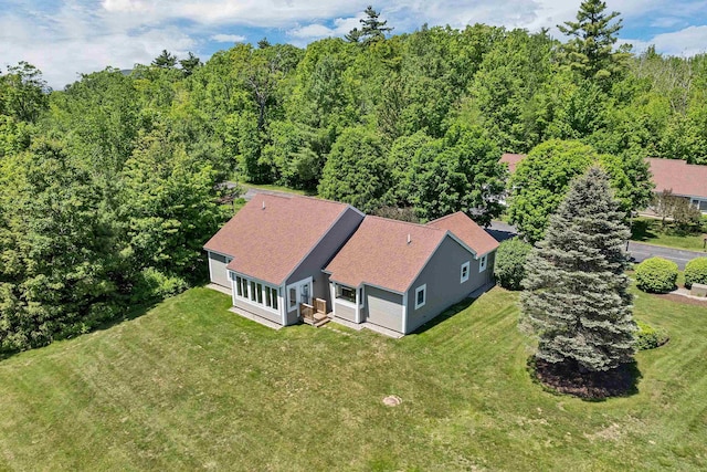 10 Vappi Vale Ln, Moultonborough, NH 03254 - view of subject property featuring a heavily wooded area