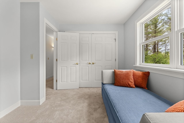 138 Connor Rd, Montpelier, VT 05602 - living area featuring light colored carpet and baseboards