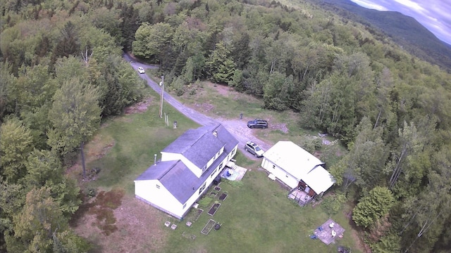 182 Franks Way, Middlesex, VT 05602 - drone / aerial view of a heavily wooded area