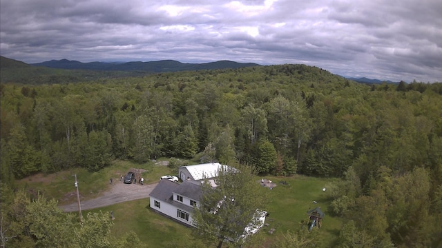182 Franks Way, Middlesex, VT 05602 - view of subject property featuring a forest and a mountain backdrop