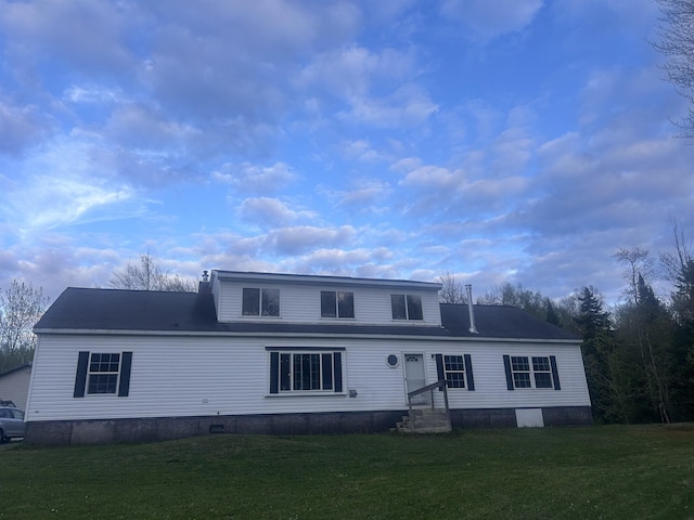 182 Franks Way, Middlesex, VT 05602 - view of front of house with a front lawn and entry steps