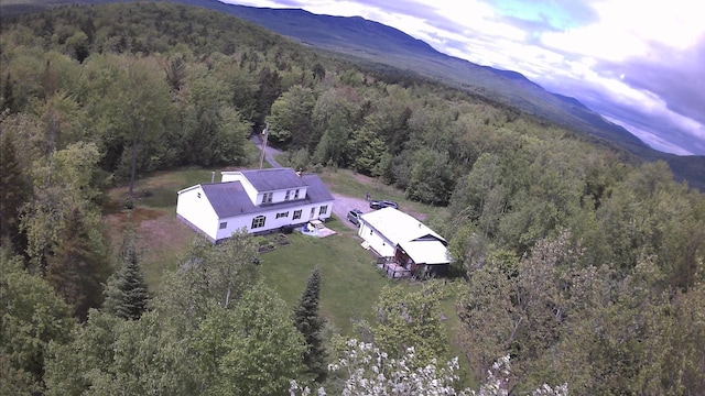 182 Franks Way, Middlesex, VT 05602 - view of subject property with a forest and a mountain backdrop