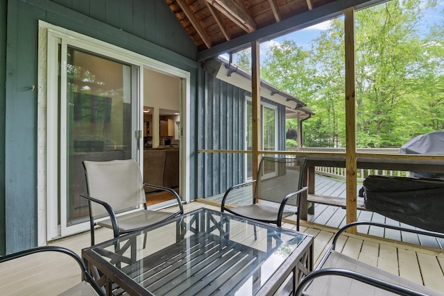 5 Adams Rd, Jackson, NH 03846 - view of sunroom / solarium