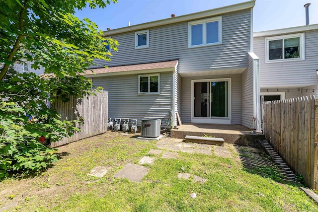 3 Cedarbrook Ave Unit C, Rochester, NH 03867 - rear view of property with central AC