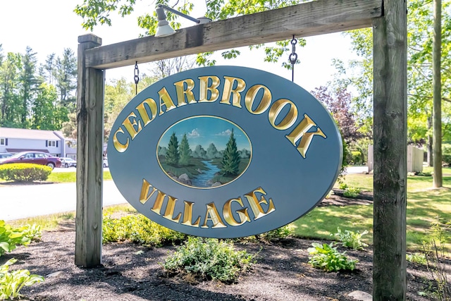 3 Cedarbrook Ave Unit C, Rochester, NH 03867 - view of community sign
