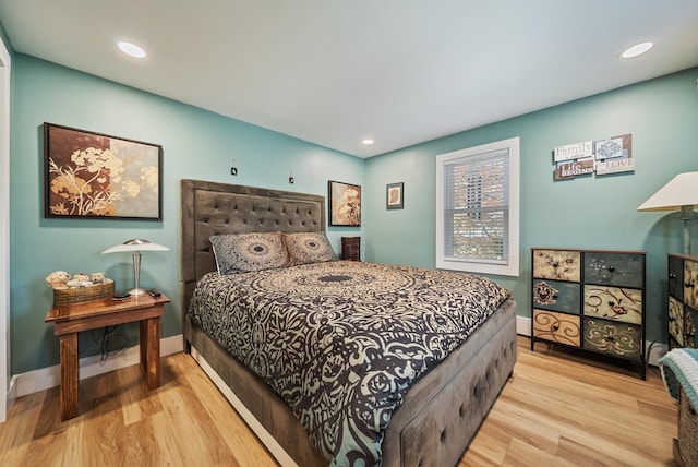 22 Westray Dr, Nashua, NH 03062 - bedroom with wood finished floors, baseboards, and recessed lighting
