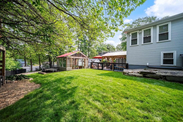 22 Westray Dr, Nashua, NH 03062 - view of yard with an outbuilding, exterior structure, and a gazebo