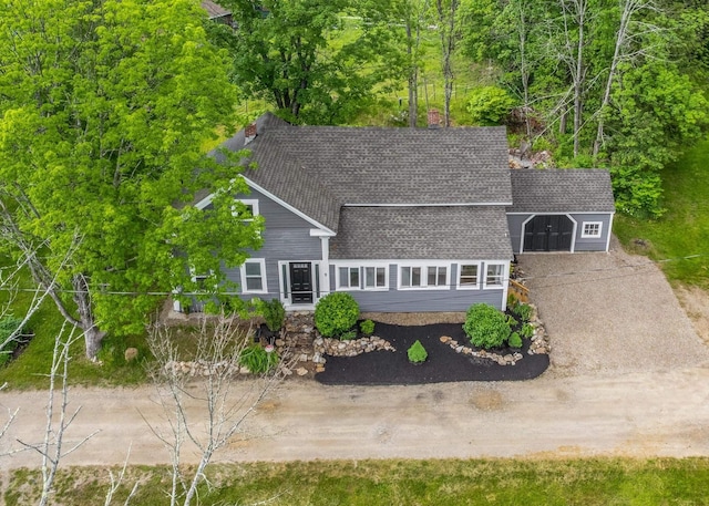 9 Grove Rd, Lyndeborough, NH 03082 - aerial view of property and surrounding area