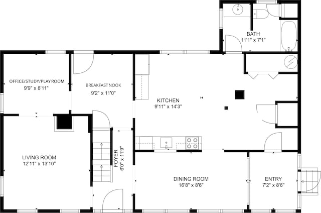 9 Grove Rd, Lyndeborough, NH 03082 - home floor plan