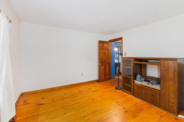 780 Greenfield Rd, Peterborough, NH 03458 - unfurnished living room featuring light wood-type flooring and baseboards