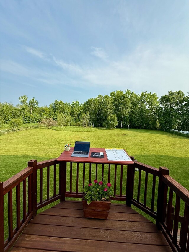 168 Raven Cir, Williston, VT 05495 - wooden terrace featuring a yard