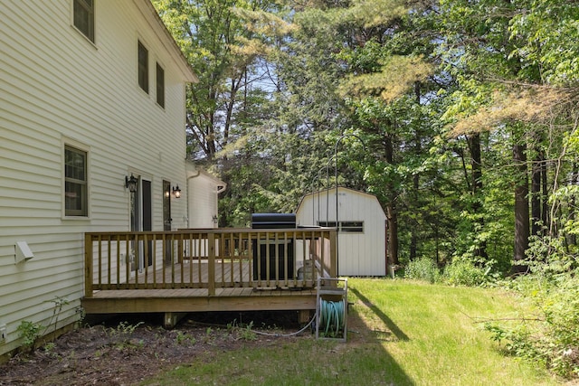 179 Arbor Ln, Colchester, VT 05446 - view of green lawn with a deck