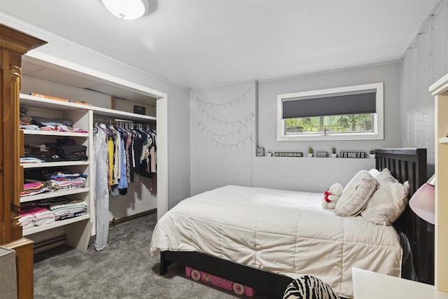 263 Old Post Rd, Newbury, NH 03255 - carpeted bedroom featuring a closet