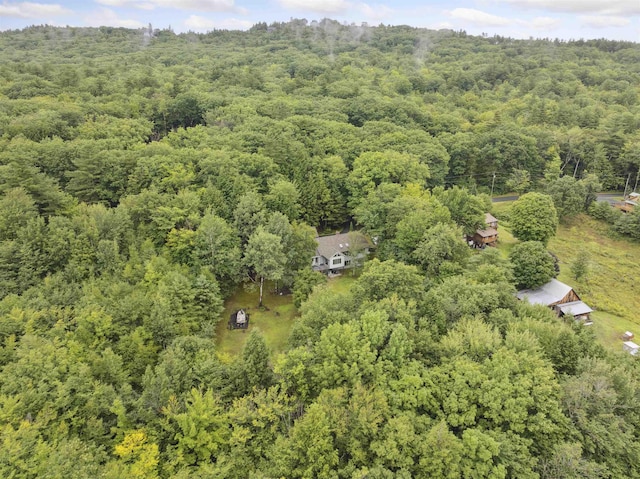 263 Old Post Rd, Newbury, NH 03255 - aerial view of a heavily wooded area