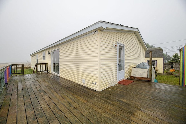 19/22 River St, Seabrook, NH 03874 - view of wooden deck