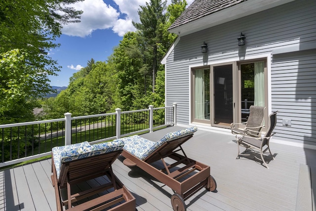 188 Foster Farm Rd, Stowe, VT 05672 - view of deck