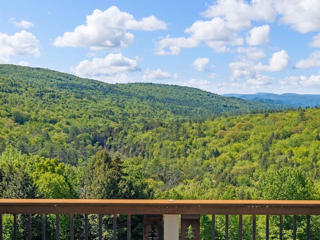 151 Brock Hill Rd, Bridgewater, NH 03222 - view of mountain background featuring a heavily wooded area