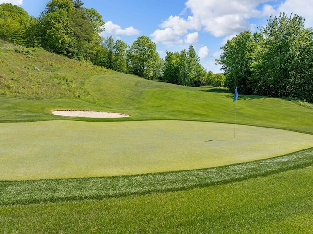 151 Brock Hill Rd, Bridgewater, NH 03222 - view of property's community featuring view of golf course and a lawn