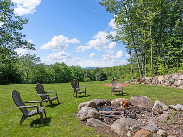 151 Brock Hill Rd, Bridgewater, NH 03222 - view of green lawn