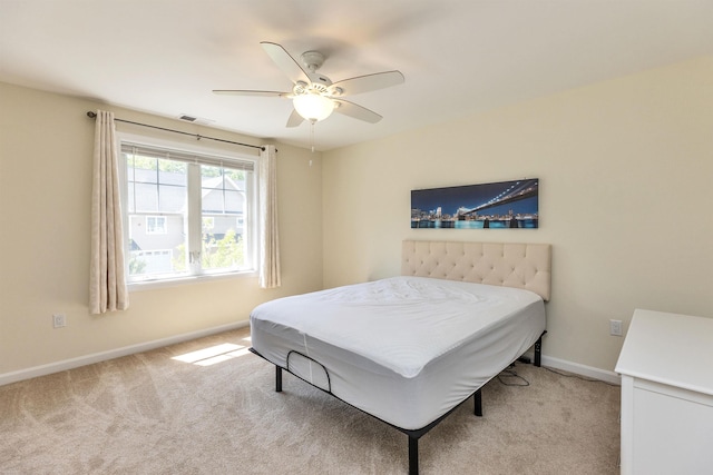 264 Woodview Way, Manchester, NH 03102 - carpeted bedroom featuring baseboards and a ceiling fan