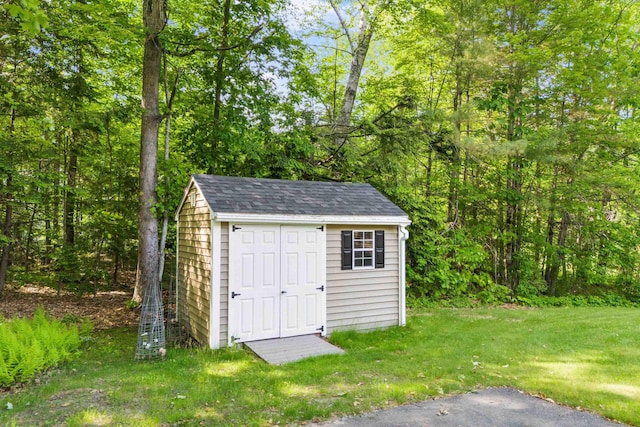 12 Old Fort Ln, Dunbarton, NH 03046 - view of shed