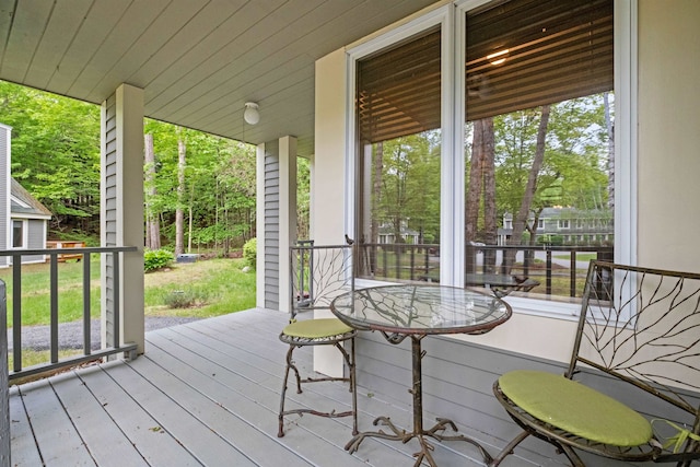 10 Mountain Brook Cir Unit 2, Lincoln, NH 03251 - view of deck