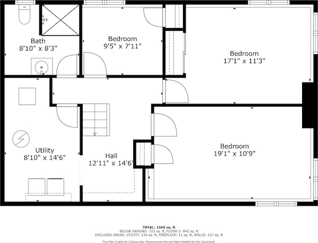 1065 Center Fayston Rd, Fayston, VT 05660 - floor plan / room layout
