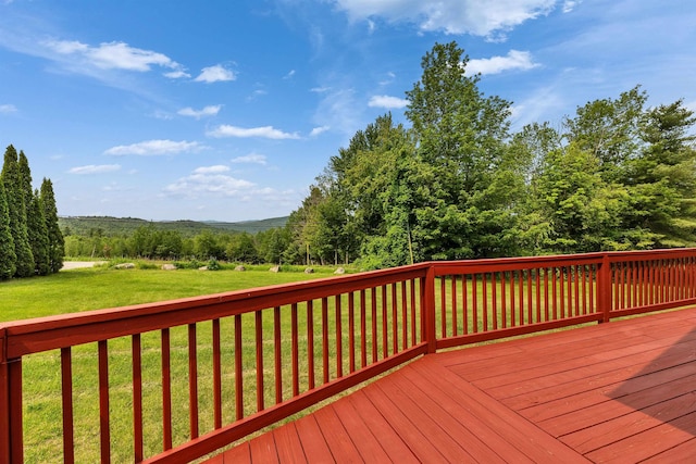 201 Deering Center Rd, Deering, NH 03244 - wooden terrace featuring a yard