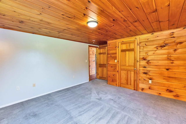 201 Deering Center Rd, Deering, NH 03244 - carpeted empty room featuring baseboards and wood ceiling