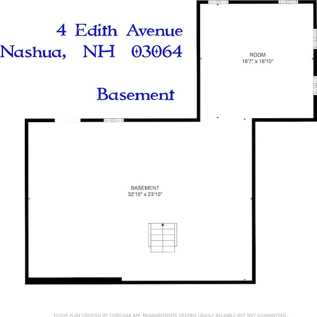 4 Edith Ave, Nashua, NH 03064 - floor plan / room layout